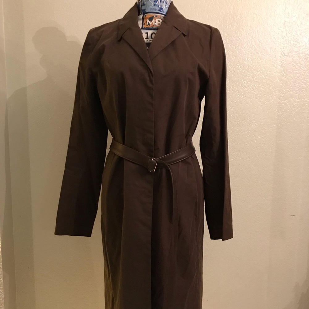 CHAIKEN BROWN JACKET/COAT